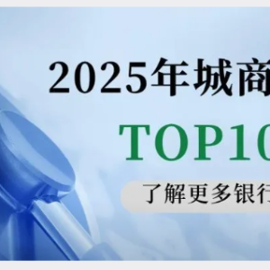 您贷款周刊：2025年中国城市商业银行100强